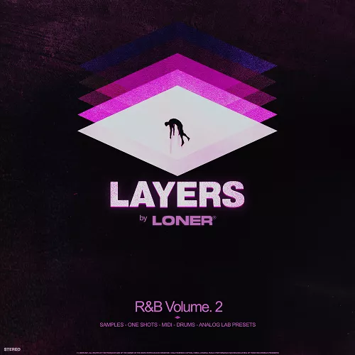 Loner Layers RnB Vol. 2 Sound Bundle WAV MIDI Analog Lab Presets
