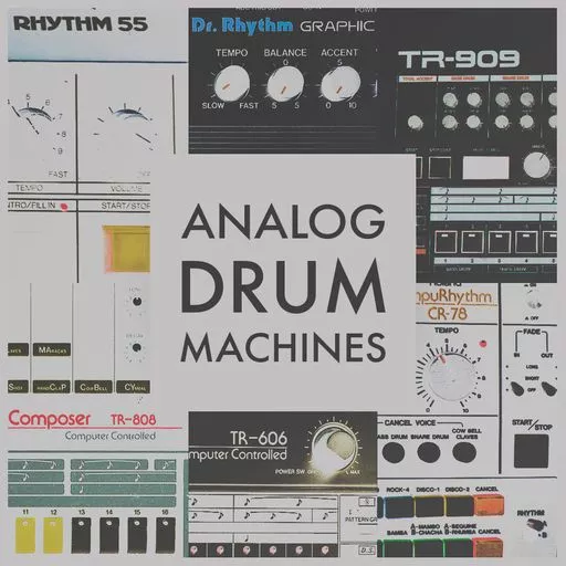 Whitenoise Records Analog Drum Machines WAV