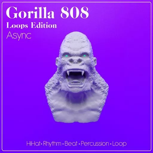 Async Gorilla 808 Loops Edition WAV