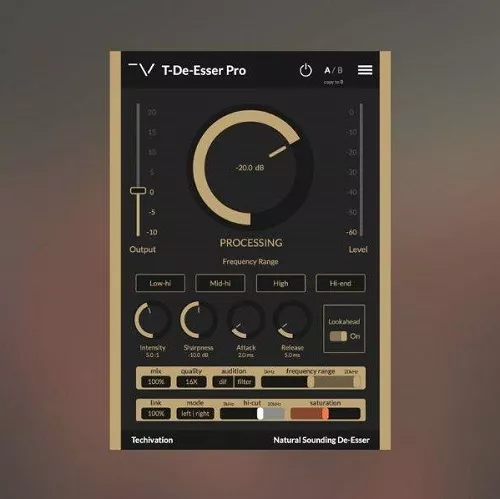 Techivation T-De-Esser Pro v1.1.15 VST2 VST3 [WIN]