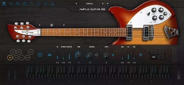 Ample Guitar Rickenbacker v1.0. VST2 VST3 AU AAX STANDALONE