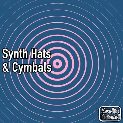 AudioFriend Synth Hats & Cymbals WAV