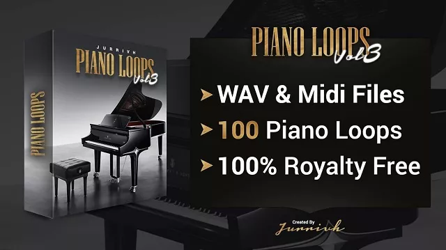 Jurrivh Piano Loops Vol_3 WAV MIDI