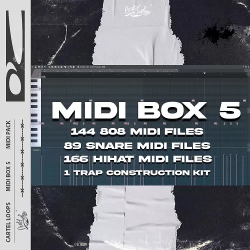 Cartel Loops MIDI Box Vol.5 [WAV MIDI]