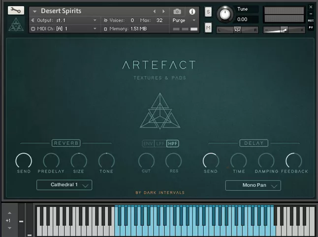 Dark Intervals Artefact (Ambient Cinematic Toolkit) [KONTAKT]