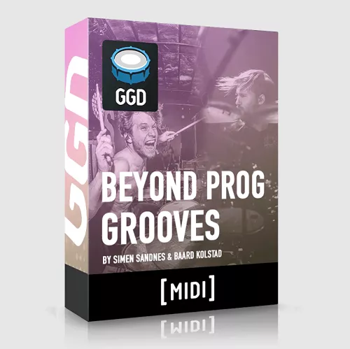 GetGood Drums Beyond Prog Grooves by Simen Sandnes & Baard Kolstad (MIDI Pack)