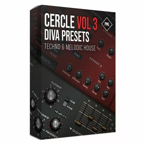 Cercle Sounds Vol.3 [Diva Preset Pack for Techno & Melodic House]