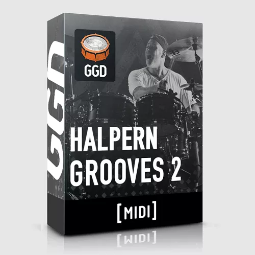 GetGood Drums Halpern Grooves 2 (MIDI Pack)