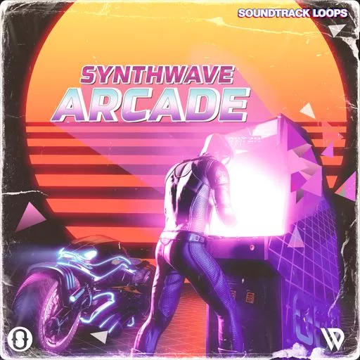 Soundtrack Loops Synthwave Arcade WAV