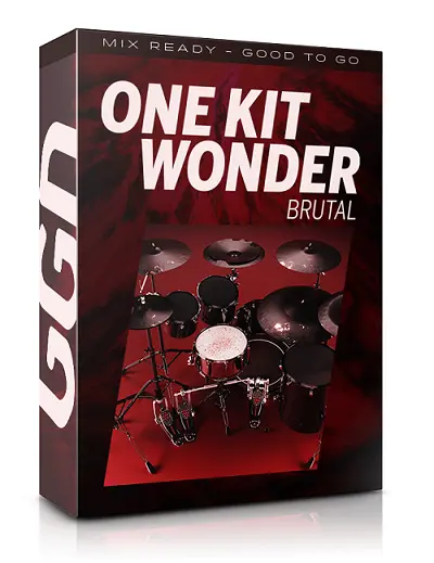 GetGood Drums One Kit Wonder: Brutal KONTAKT
