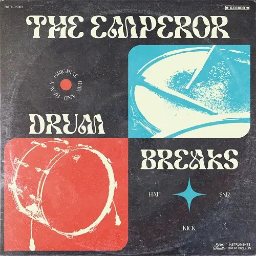 36th Studio Instruments The Emperor Drum Breaks WAV