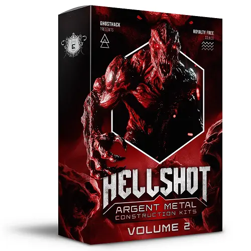 Ghosthack Hellshot 2 - Argent Metal Construction Kits WAV MIDI