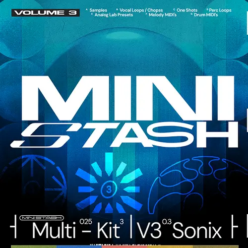 KXVI Ministash Vol 3 Multi Kit [WAV MIDI ANALOG LAB BANK]